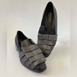 Jeffrey Campbell Bow Leather Flat Loafer